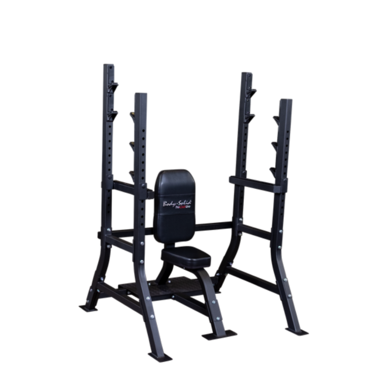 Body Solid Pro Clubline Olympic Shoulder Press Bench Sosb New