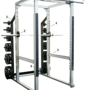 STS Power Rack with Hook Plates