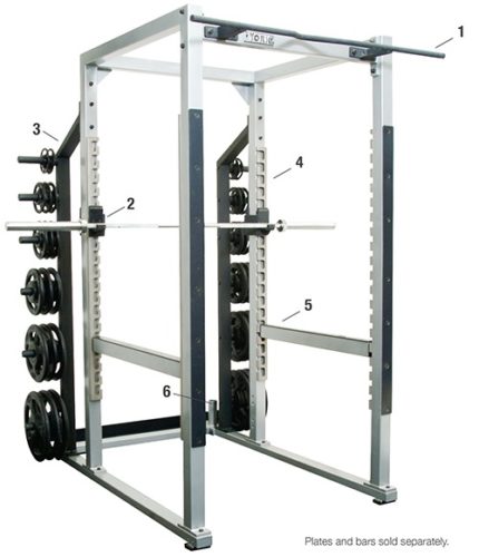 STS Power Rack with Hook Plates