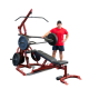 Body Solid Corner Leverage Plate Load Gym Package GLGS100P4 with Adjustable Bench