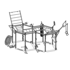 Body-Solid Double Hexagon Functional Training 83'' Gym Rig