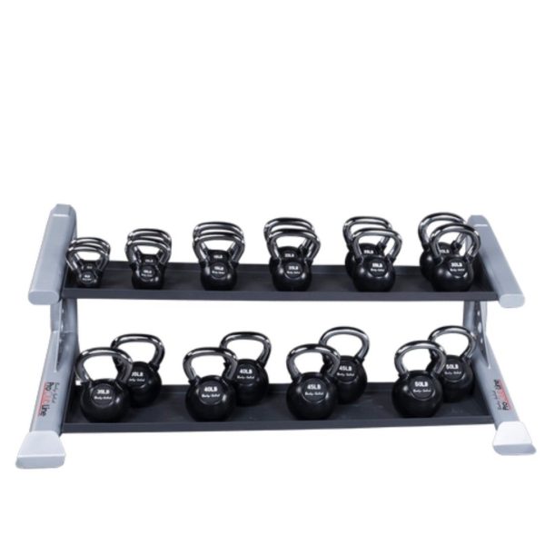 Body-Solid Pro ClubLine 2 Tier Commercial Dumbbell Rack SDKR500DB