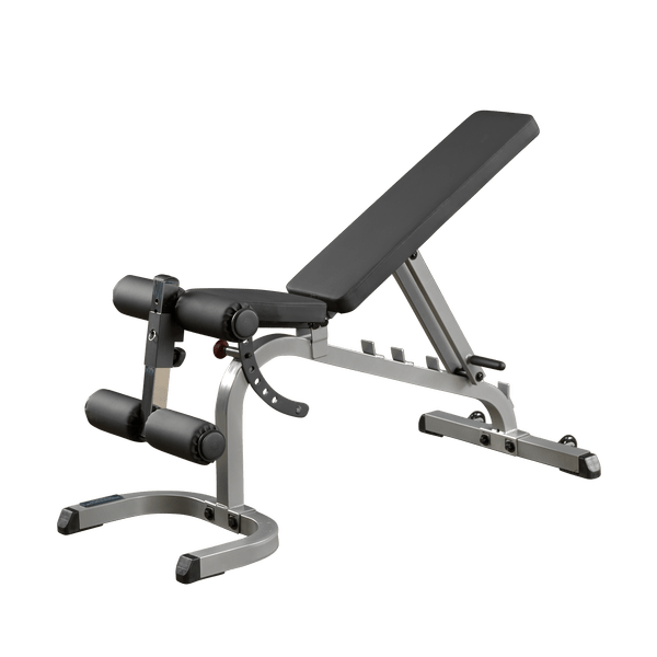 Body-Solid Adjustable Incline Decline Flat Weight Bench GFID31 w/ Wheels