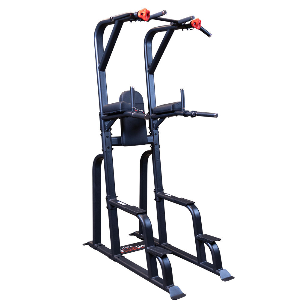 Body-Solid Pro Clubline Vertical Knee Raise | Pull up Dip Machine SVKR1000B
