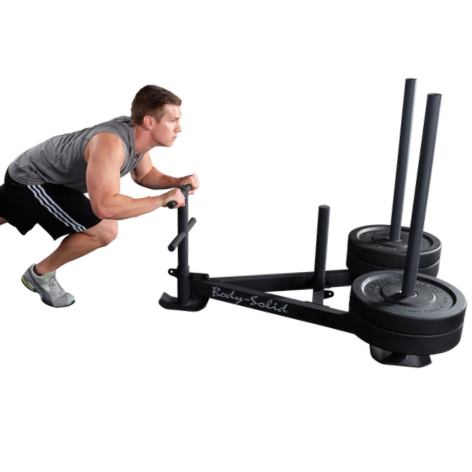 Body-Solid Weight Sled - GWS100 Push/Pull Commercial Sled Crossfit Training