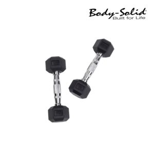 Body solid hex dumbbell 25 online lb