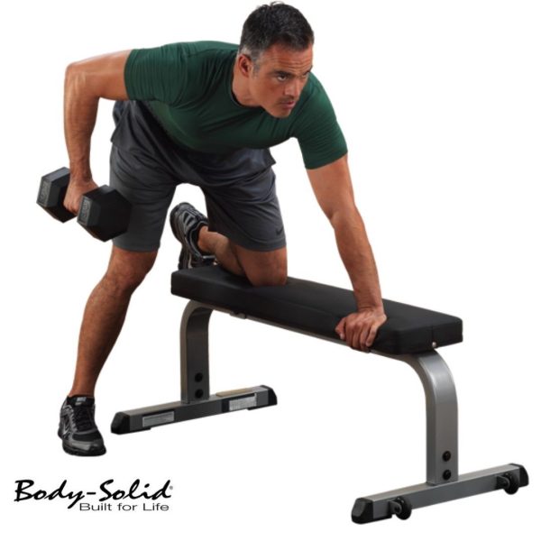 Body-Solid Flat Weight Bench GFB350 Commercial Rated