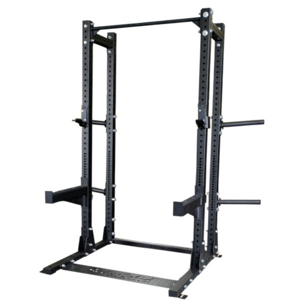 Body-Solid Commercial Extended Half Rack | Power Cage | Squat Rack SPR500BACK