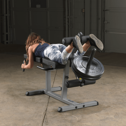 Body-Solid Seated Leg Curl & Leg Extension GLCE365 | Plate Loaded Supine Curl