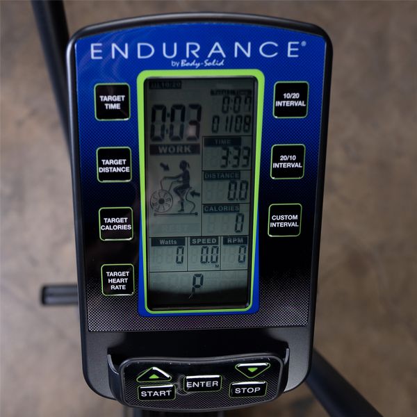 Body-Solid Endurance CrossFit Fan Bike - Cardio Cycling Indoor Bike FB300B