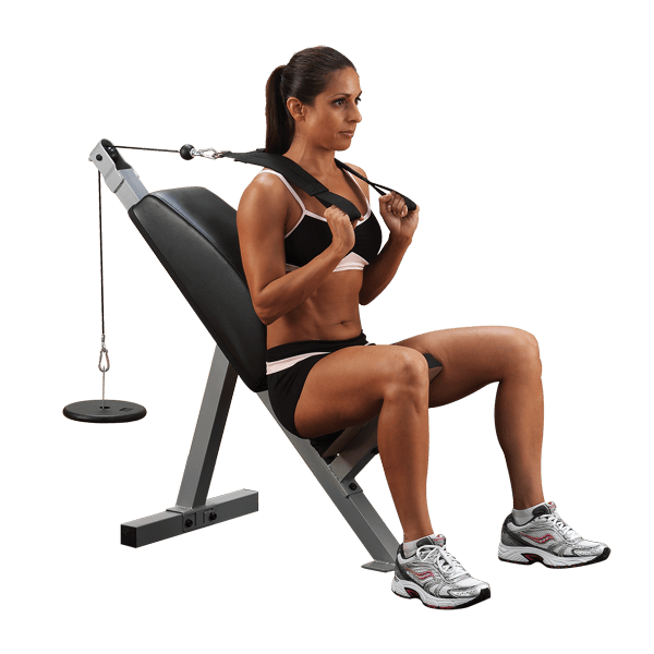 Body-Solid Powerline Ab Crunch, Tricep Bench