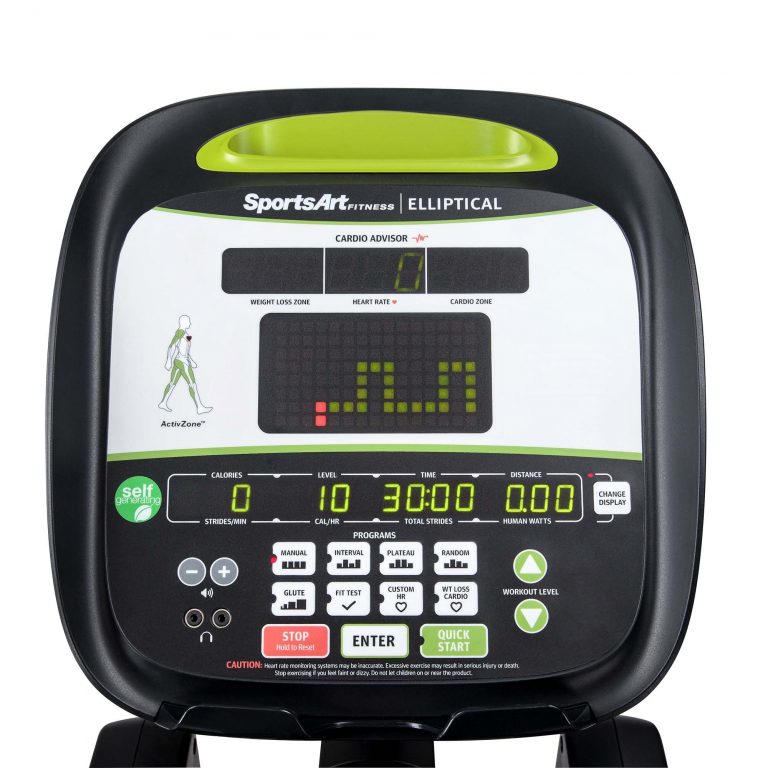 SportsArt E835 Foundation Elliptical - Self Generating (New) - Expert ...