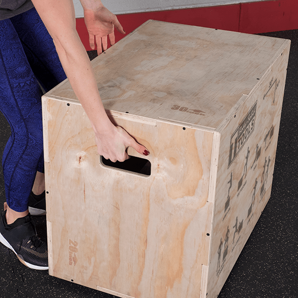 Body-Solid Tools 3-Way Wood Plyo Box 20in., 24in. and 30in. heights (New)