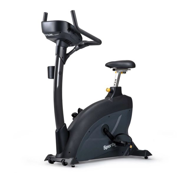 SportsArt C545U Performance Self Generating Upright Cycle - 16" Senza Touchscreen Display Console (New)