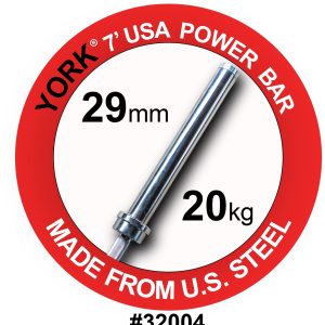 York 7′ USA Power Weight Bar (New)