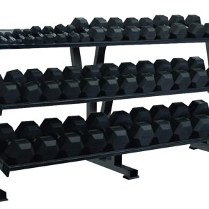 York Hex Professional Tray Dumbbell Rack (New)