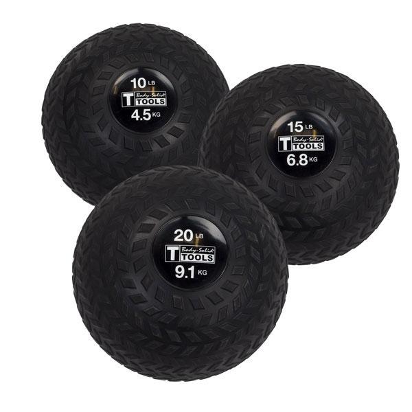 Body-Solid Tools BSTTT Tire Tread Slam Balls (10lb. 15lb. 20lb.) (New)