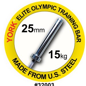 York Women’s Elite Olympic Training Weight Bar (New)