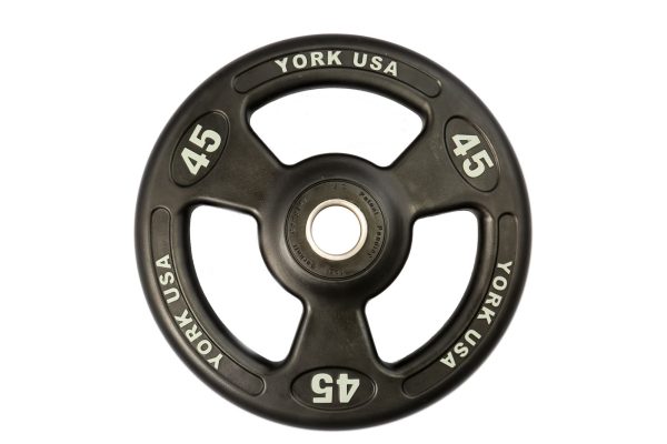 York 2″ Iso-Grip Urethane Olympic Plate Set (New)