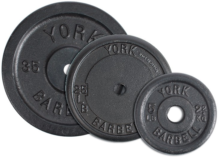 York 1” Standard Cast Iron Plate Set (New)