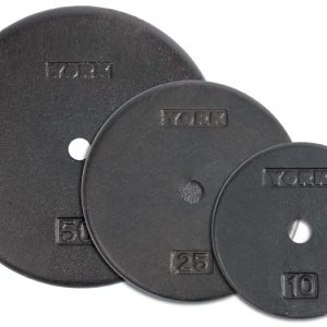 York 1” Standard Flat Pro Cast Iron Plate Set (New)