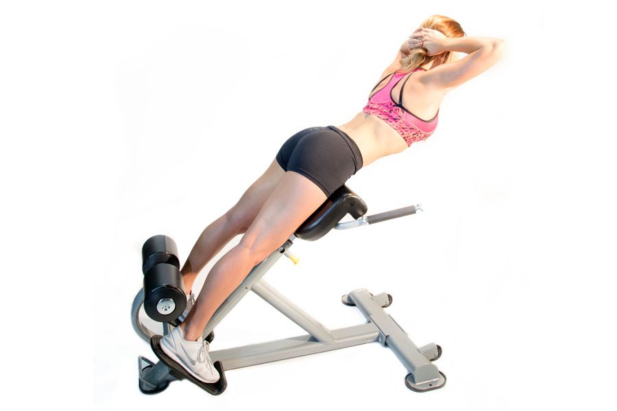 The LumbarX 45-degree back extension bench (New)