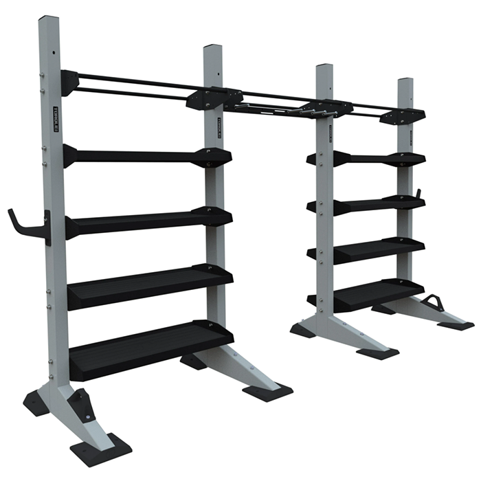 Torque Fitness 7 Ft (2.1 M) 3-Module Wall Storage System (New)