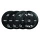 TAG Fitness Rubber Bumper Plate Set with Olympic Bar (275lb or 325lb set) (New)