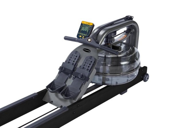 First Degree Fitness Apollo Pro V Reserve Black Fluid Rower (New)