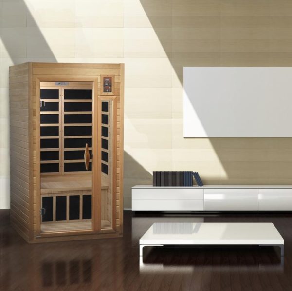 Golden Designs 2 Person Low EMF Far Infrared Sauna - Barcelona Select (New)