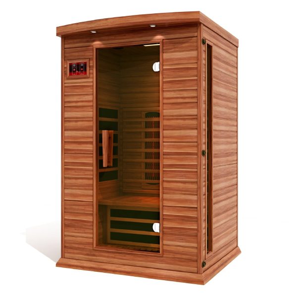 Golden Designs 2 Person Maxxus Full Spectrum Infrared Sauna - Canadian Red Cedar (New)