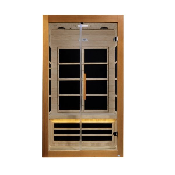 Golden Designs 2 Person Dynamic Toulouse Ultra Low EMF FAR Infrared Sauna (New)