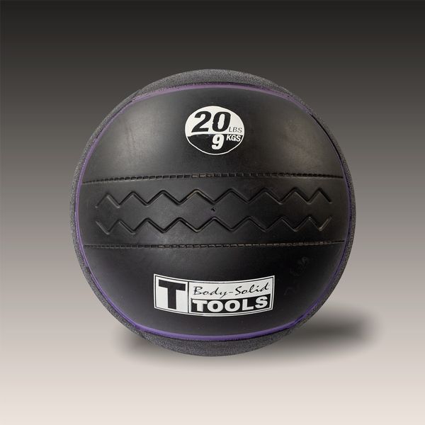 Body-Solid Tools 20 lbs Heavy Rubber Balls BSTHRB