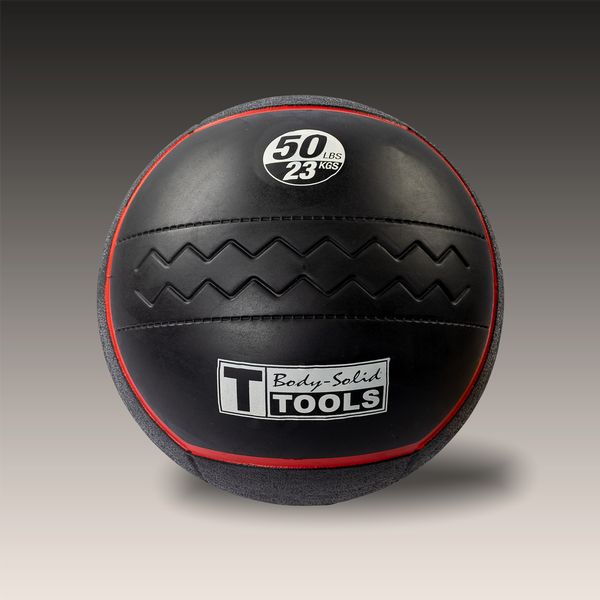Body-Solid Tools 50 lbs Heavy Rubber Balls BSTHRB
