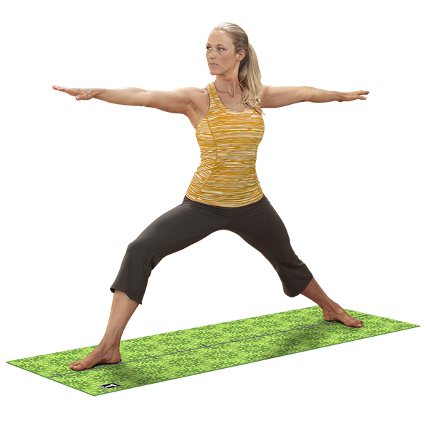 Body-Solid Premium Yoga Mat Green, 6mm BSTYM10