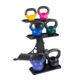 Body-Solid Vinyl Kettlebell Package with GDR50 Storage Rack KBVS70PACK (New)