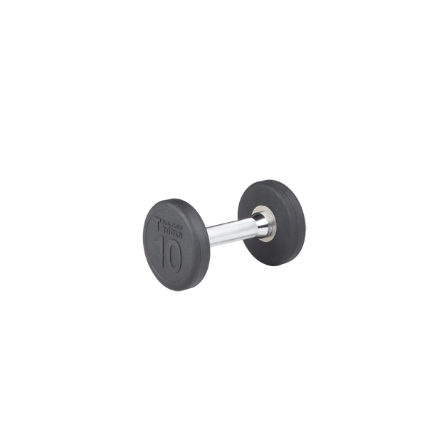 Body-Solid Premium Round Rubber Dumbbells 10lbs SDP