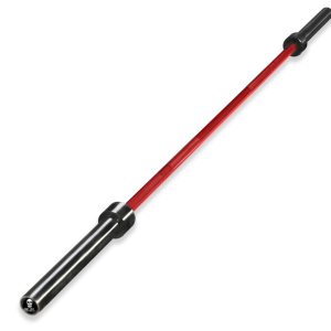 Bare Steel Equipment Cerakoted Red Colored Barbells