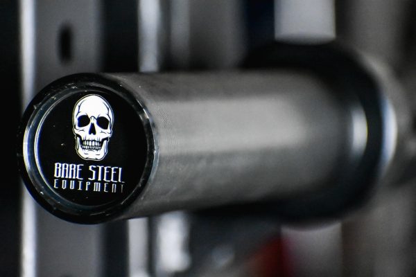 Bare Steel Equipment Skull Crusher Curl Bar
