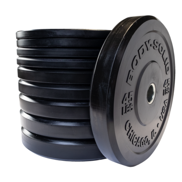 Body-Solid Chicago Extreme Bumper Plates OBPX450