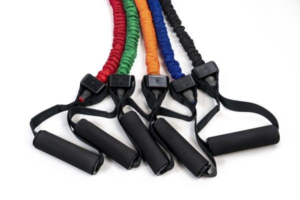 Troy Fitness VTX Covered Resistance Bands
