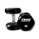 Troy Fitness 12-Sided Urethane Logo Dumbbell Sets