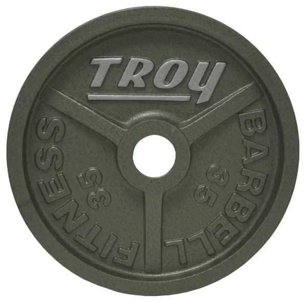Troy Fitness Wide 35lb Flanged Plates