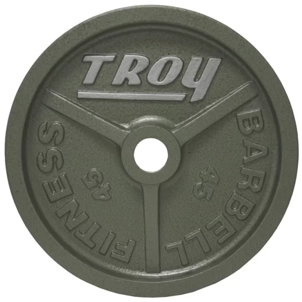 Troy Fitness Wide 45lb Flanged Plates