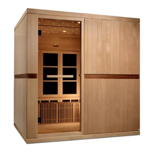 Dynamic Catalonia 8-person Ultra Low EMF FAR Infrared Sauna - Canadian Hemlock (New)