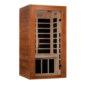 Dynamic Avila 1-2-person Low EMF FAR Infrared Sauna - Canadian Hemlock (New)