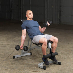 BODY SOLID POWERLINE FLAT/INCLINE/DECLINE BENCH PFID130X: A VERSATILE ADDITION TO YOUR HOME GYM