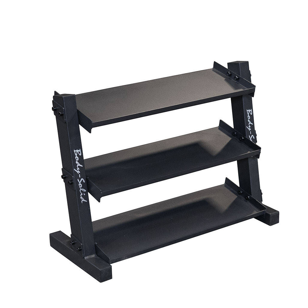 Body-Solid GDR34B 3-Tier Dumbbell Rack