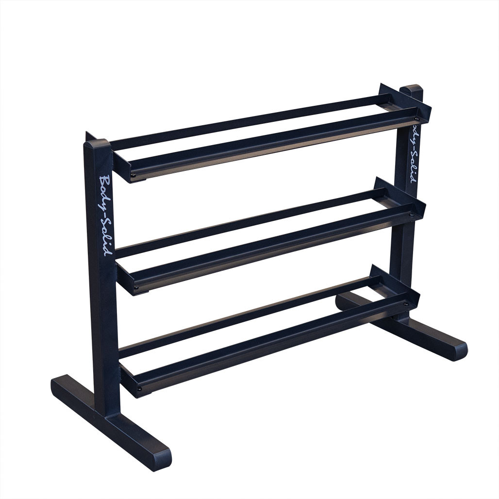 Body-Solid GDR363B 3-Tier Dumbbell Rack