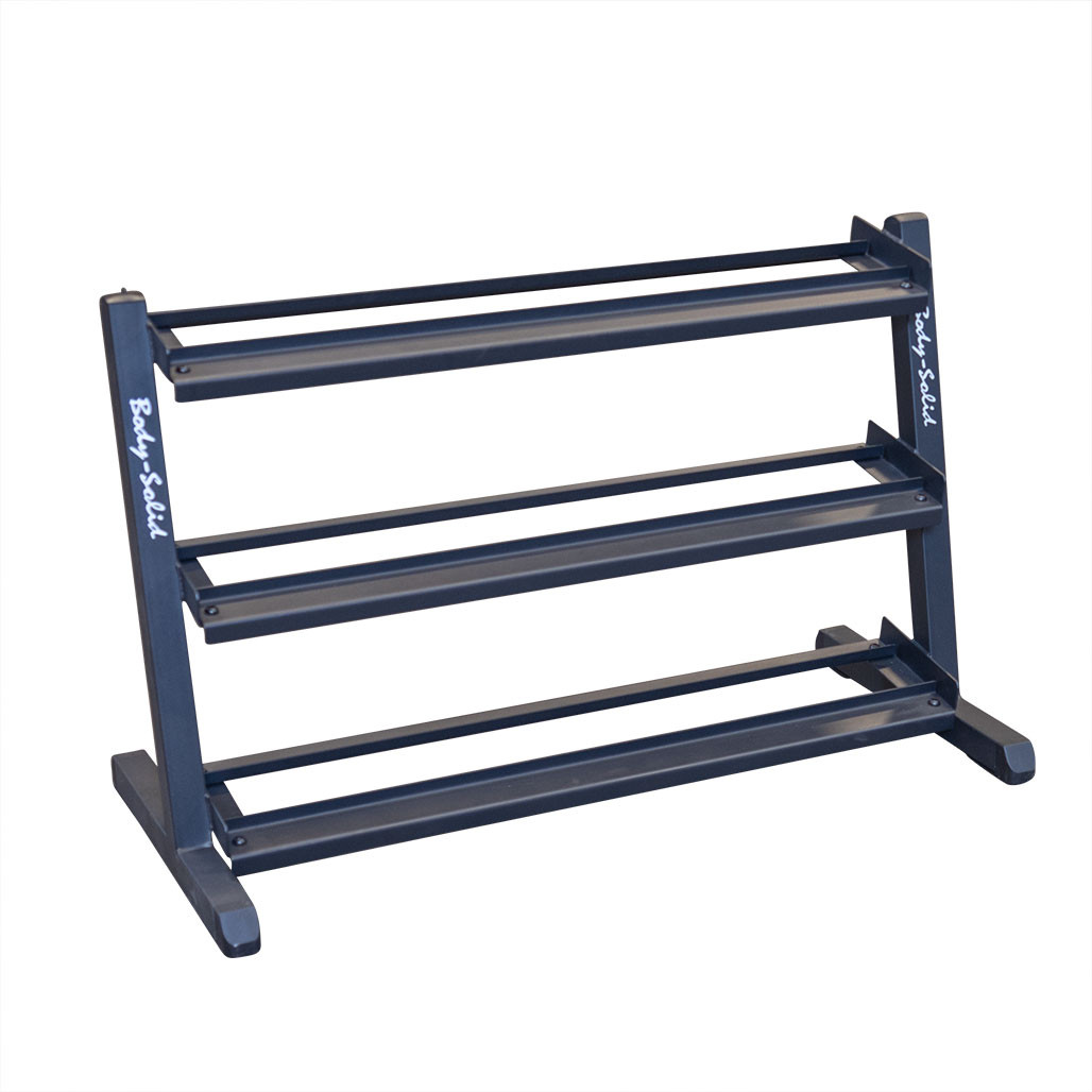 Body-Solid GDR48B 3-Tier Dumbbell Rack